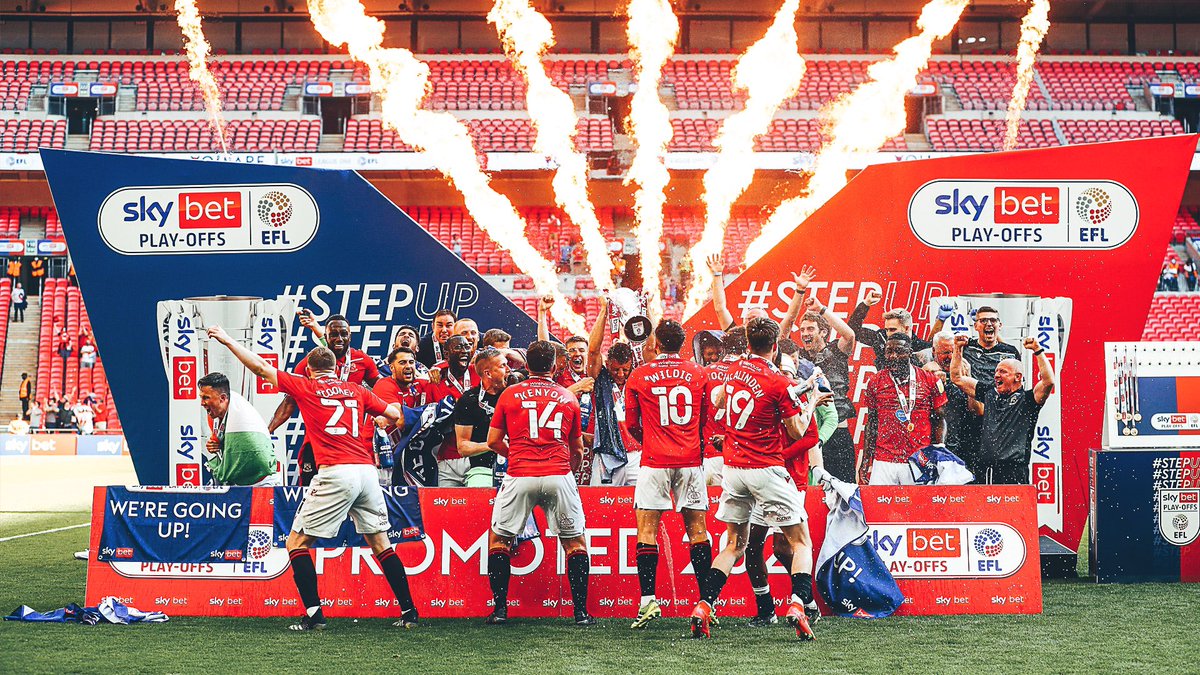 SAY WE ARE GOING UP!! What an indescribable feeling and experience but what a shift and performance from all the boys 🦐 Dreams do come true ⚽️❤️