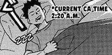 iwaizumi hajime (19 ,college sophomore) 