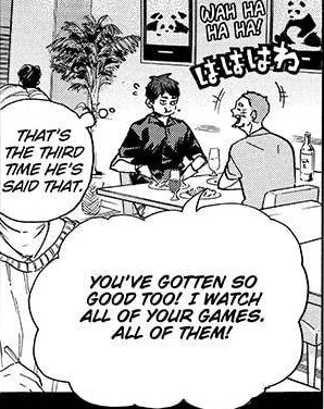 their relationship was everything to me 😭😭😭😭😭😭 ushi is just so thankful and honest and his dad is so supportive 😭 