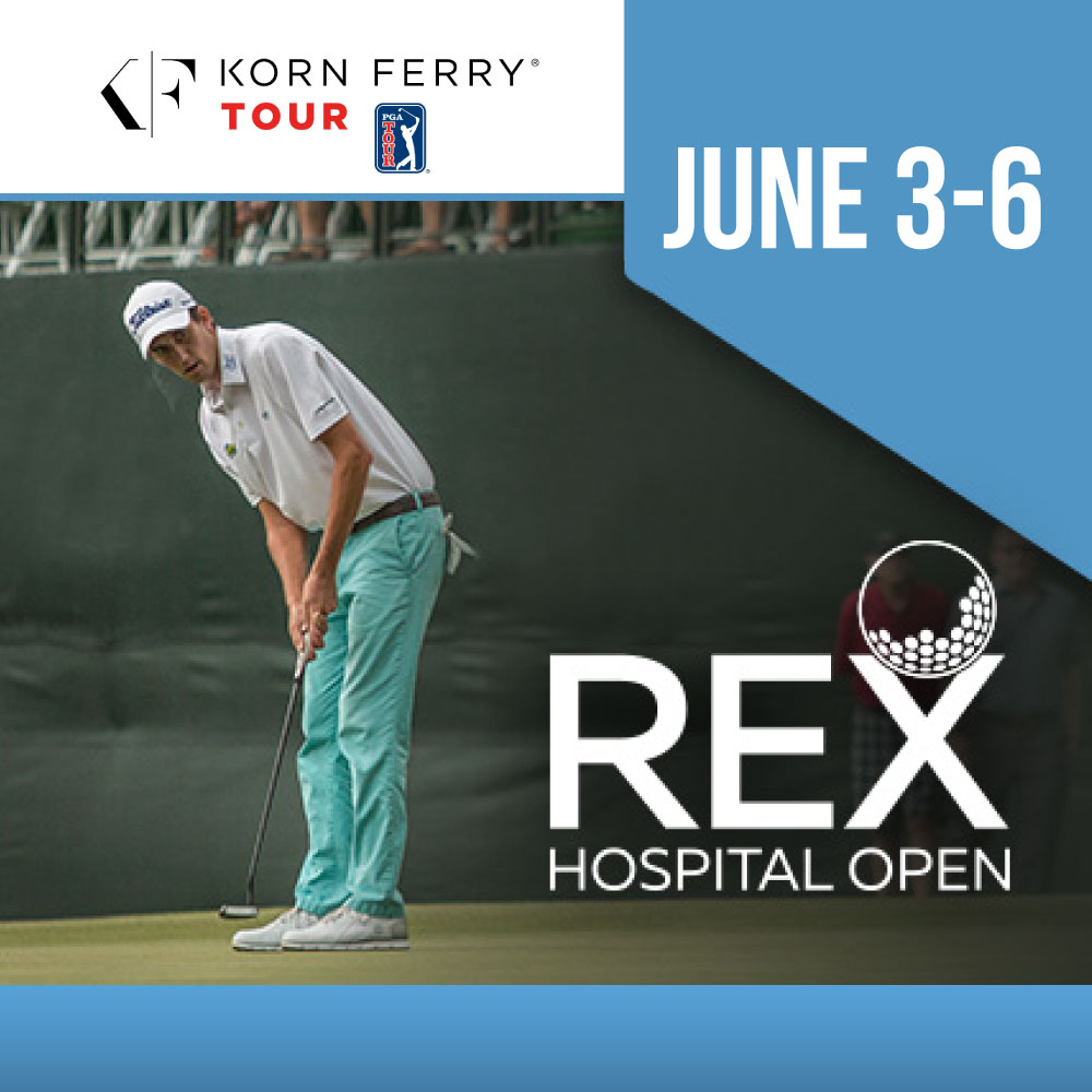 BMWCharityProAm's tweet photo. The @KornFerryTour is returning to the Carolinas in three days and we cannot wait to follow along! Who else is ready for the @RexHospitalOpen?
•
#RexHospitalOpen #KornFerryTour #golf #BMWCharityProAm #BMWProAm https://t.co/eakZASsMFg