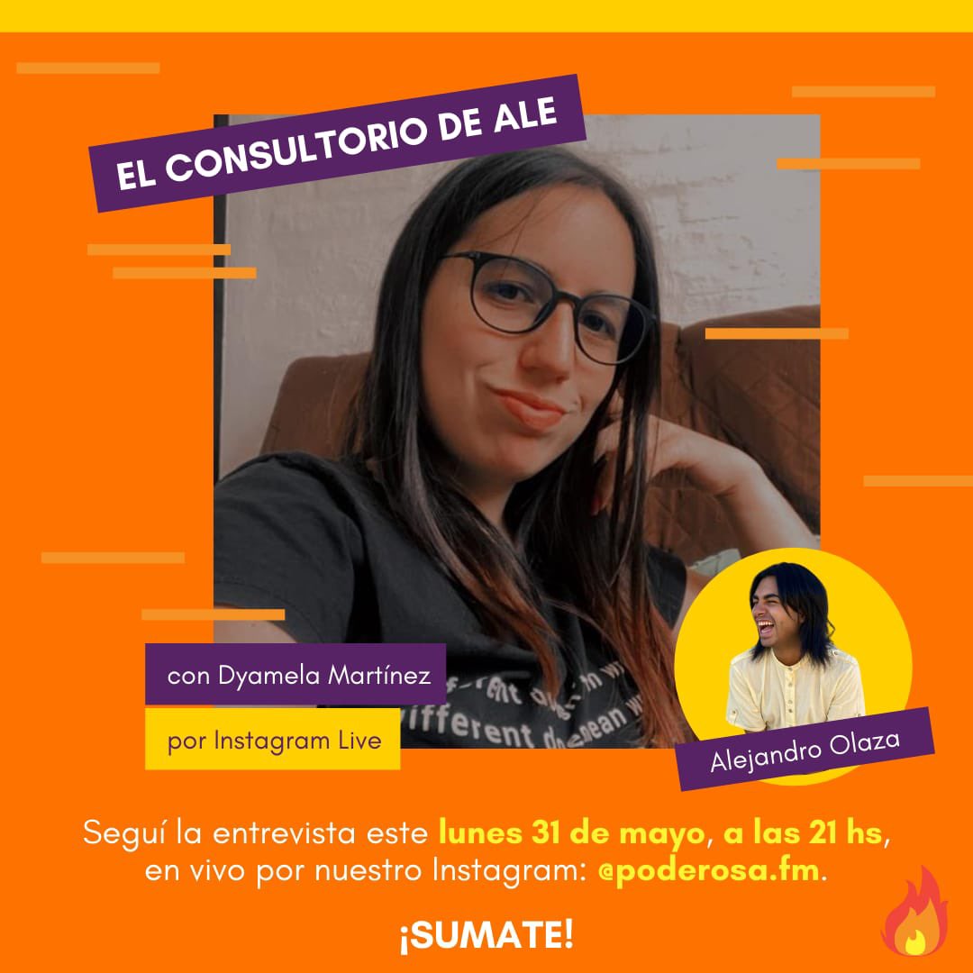 Poderosaa_fm's tweet photo. Y para terminar el ciclo de invitadas de poderosa hoy se anima a ser entrevista Dyame. Míranos hoy por https://t.co/nLZxaRIlDC en Instagram https://t.co/MVKEzYyvWM
