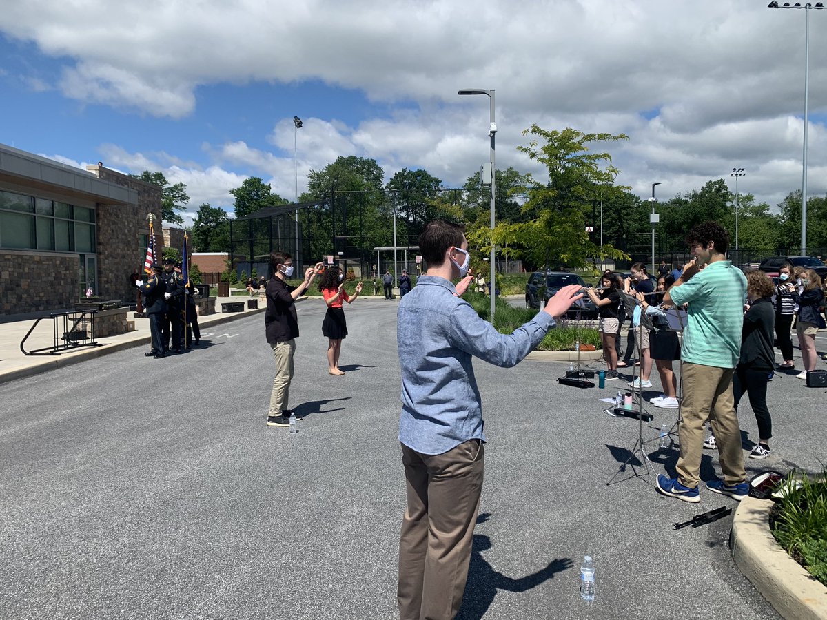 bands_hms's tweet photo. Some pictures from today’s @BandHaverford HHS Band performance at the Havertown Memorial Day ceremony! https://t.co/lWG7WyWoM0