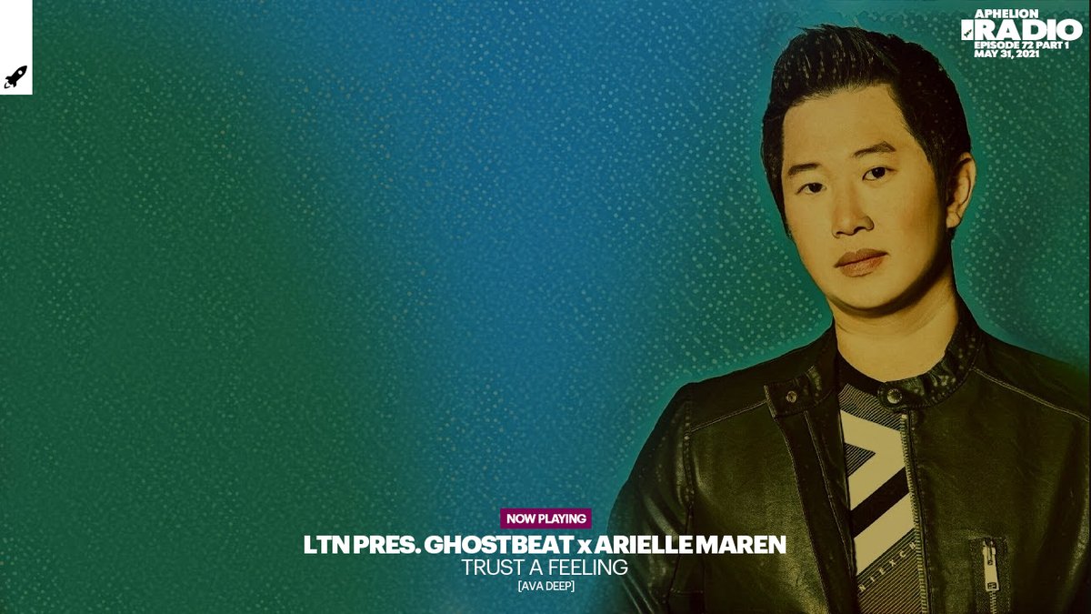 aphelionaudio's tweet photo. 2. LTN pres. Ghostbeat x Arielle Maren 'Trust A Feeling' (AVA Deep)
@Louis_Tan_LTN @ArielleMaren @AVARecordings
Watch Live on YouTube:
https://t.co/kvY1VLj1Yl
#AphelionRadio #APR072 https://t.co/AlSbt4uy0O