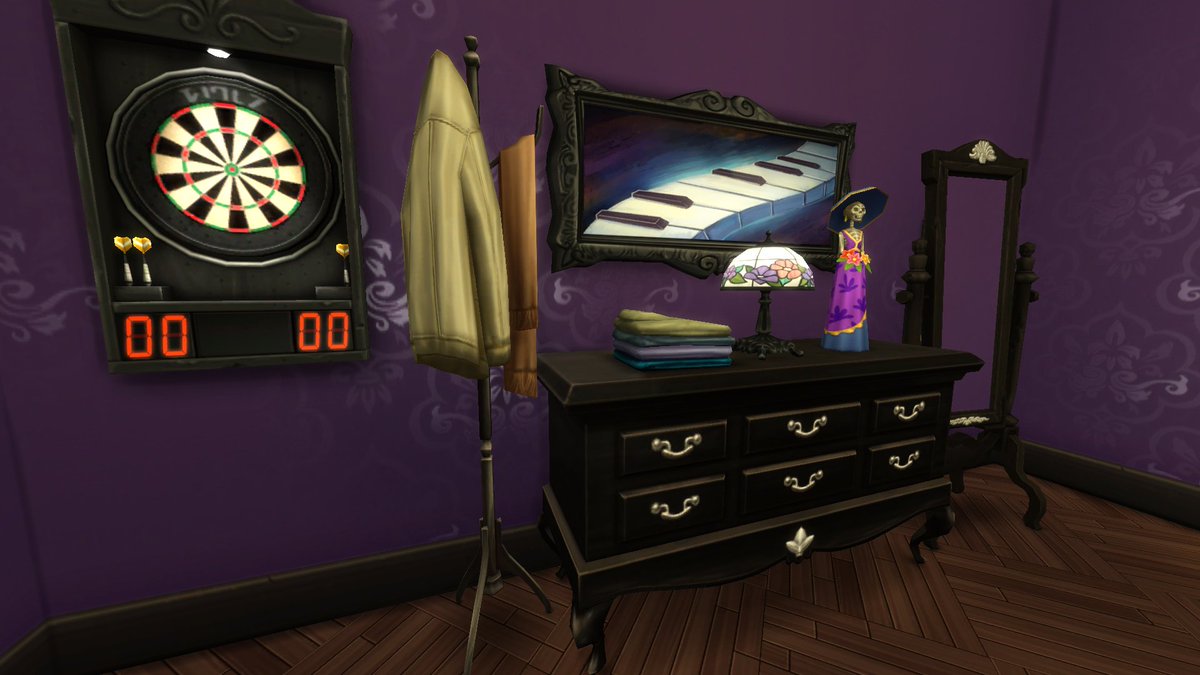 Catharina_Sims's tweet photo. Part 4/7
The Purple Bedroom (Professor Plum) and the Yellow Bedroom (Colonel Mustard).
#ShowUsYourBuilds #vivscluedoshell https://t.co/xzOhQojQBL
