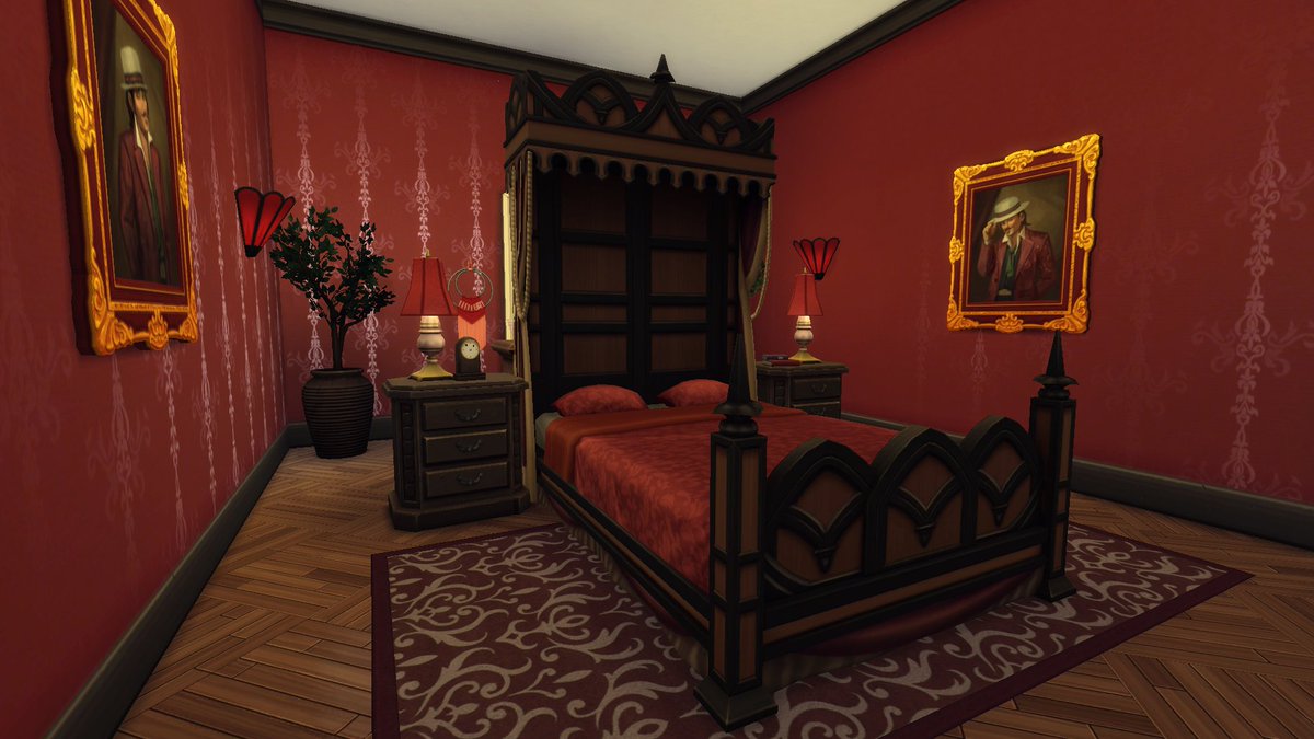 Catharina_Sims's tweet photo. Part 5/7
The Green Bedroom (Rev Green) and the Red Bedroom (Miss Scarlett).
#ShowUsYourBuilds #vivscluedoshell https://t.co/e7MKQOqnVh
