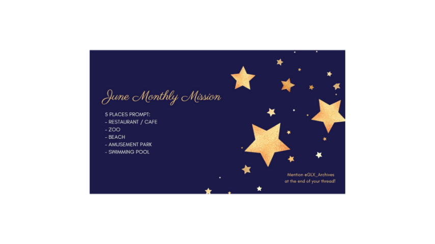 s_erendity's tweet photo. ⠀
⠀
⠀⠀⠀⠀𖥻  ⠀GALAXIAS : MONTHLY MISSION 。
⠀⠀⠀⠀  JUNE  2021.⠀⪧⠀⠀⠀Solo Plot.
⠀⠀⠀⠀⠀⠀⠀⠀⠀⠀⠀⠀ ⪧⠀⠀⠀Keyword: Cafe.
⠀ https://t.co/dXiSh14wwC