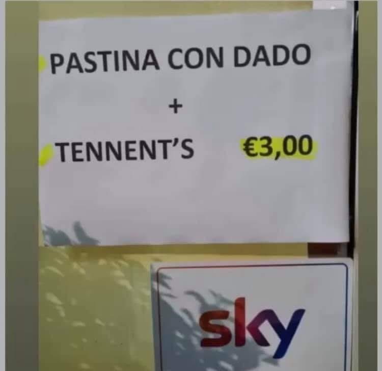 La serata ideale la immagino così