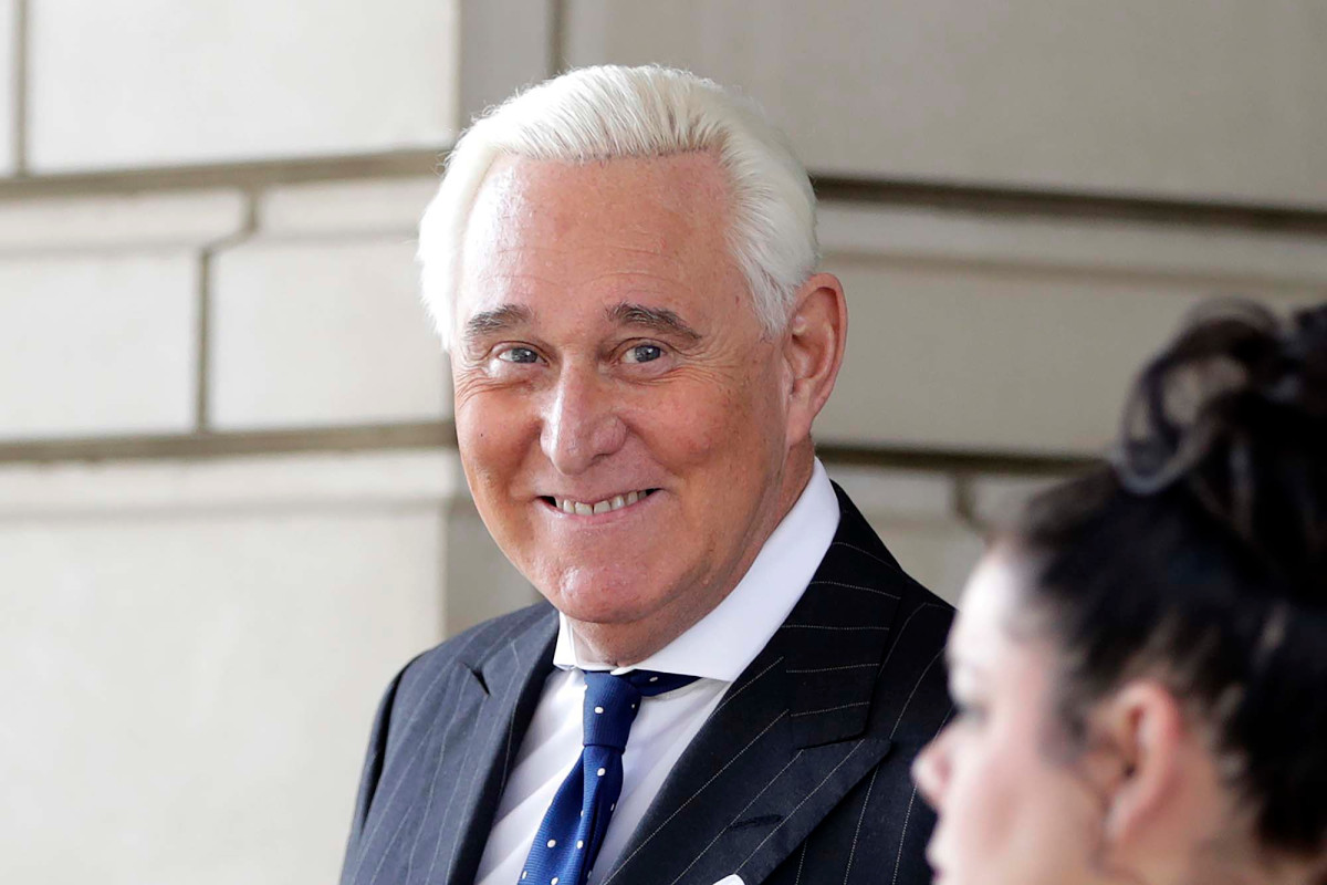 Roger Stone joins Trump supporters at Florida Memorial Day boat parade