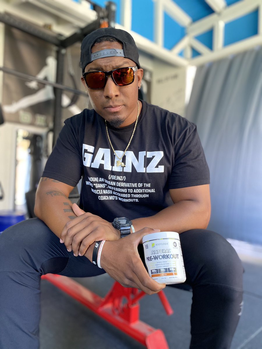CoachMo_Gainz14's tweet photo. PreWorkout for the WIN!! @bodylogix continues to fuel the daily #Gainz ! #CleanTrustPerformance #Sponsored used code MOGAINZ for 20% off your next order! #IAFE #TWG #GainzWay https://t.co/oUTrkwiF4z