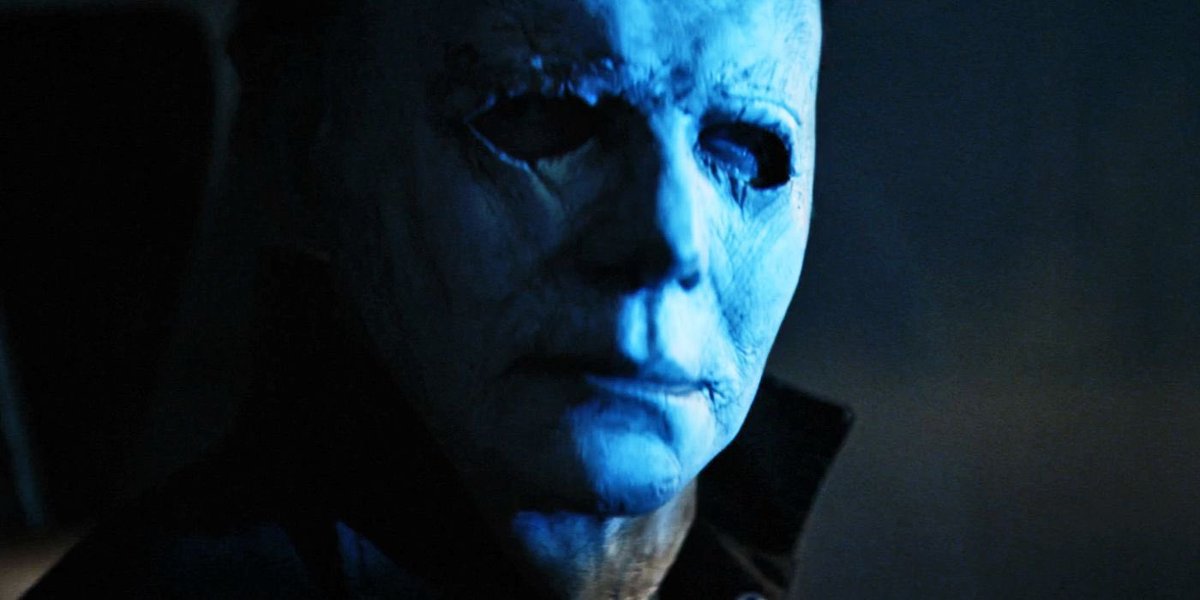 RealMMyers78's tweet photo. Horror Movie Icons in blue lighting. https://t.co/sqXhimI5Bg