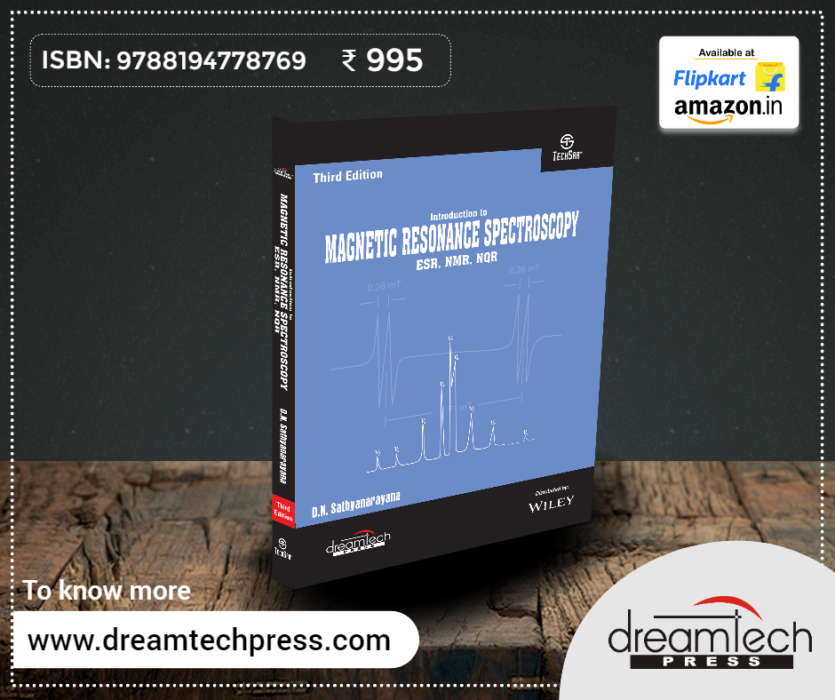 dtechpress's tweet photo. Introduction to MAGNETIC RESONANCE SPECTROSCOPY ESR, NMR, NQR, Read More: https://t.co/EhutJ73ihC
#DreamtechPress #Science #mathematics #Engineering #Biology #informationtechnology #Computer #Management #Finance #exampreparation #entranceexamination #CTET #TET https://t.co/pyKlRRRmkq