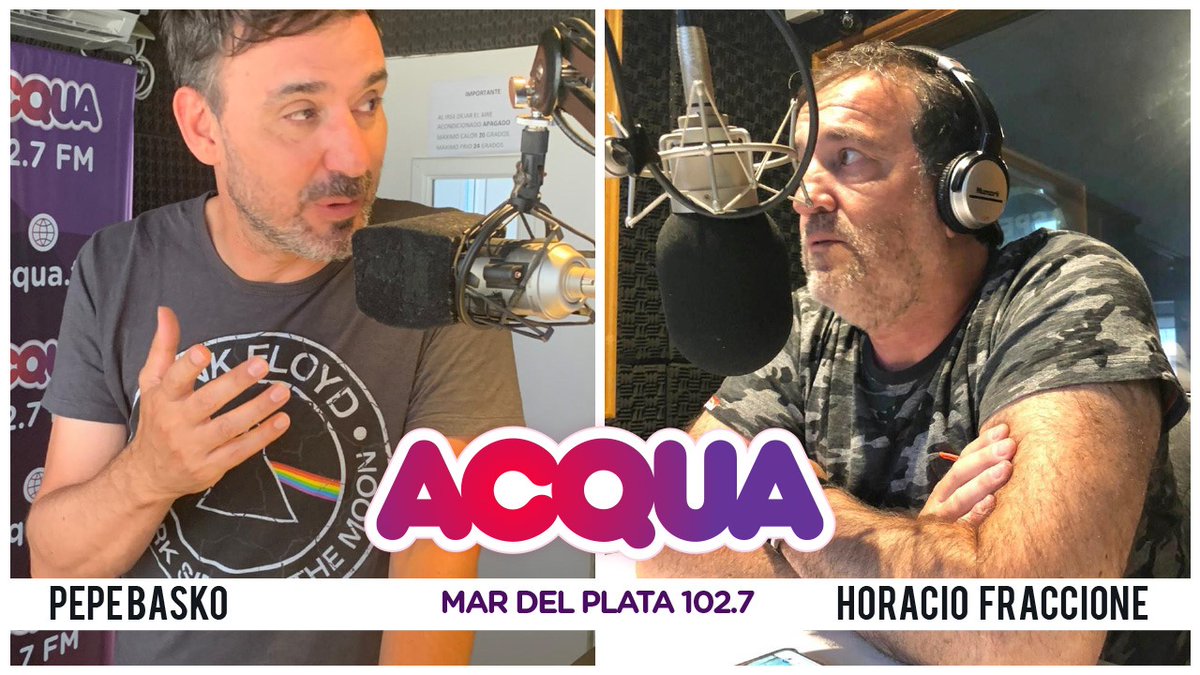 Mediamax Argentina (@mediamax_arg) on Twitter photo Entrevista a Horacio Fraccione en el programa "Yo te dije" - Radio Acqua, Planet Radio y Amor en el aire- por motivo de los 28 años de MEDIAMAX. 
La podes ver en: 
youtube.com/watch?v=M2tUHJ… 
#aniversario #mediosdecomunicación #radioonline #mardelplata #medios #comunicacion Entrevista a Horacio Fraccione en el programa "Yo te dije" - Radio Acqua, Planet Radio y Amor en el aire- por motivo de los 28 años de MEDIAMAX. 
La podes ver en: 
youtube.com/watch?v=M2tUHJ… 
#aniversario #mediosdecomunicación #radioonline #mardelplata #medios #comunicacion