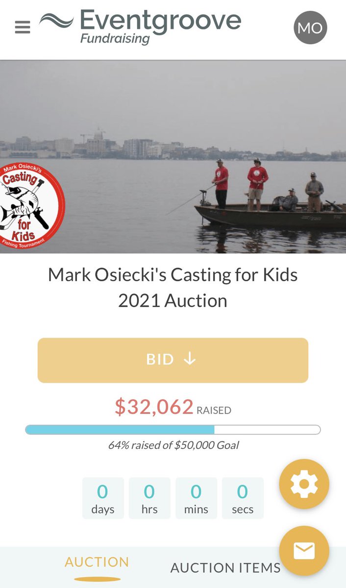 Osiecki24's tweet photo. Thanks for everyone’s support of our https://t.co/8OuARCkMvB event this year. The fishing, day of events that followed at the Green Lantern and the online auction were all supported by some outstanding people! We THANK YOU!
@uwhealthkids @UWCarbone
#CastingForKids https://t.co/vOZwjNW8Co