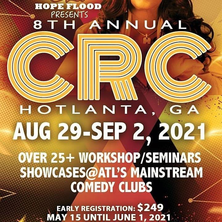 8th Annual Comics Rock Convention Aug 29-Sept 2, 2021 in Hotlanta.
 Early Comics Registration is open now until June 1, 2021
comicsrockconvention.com