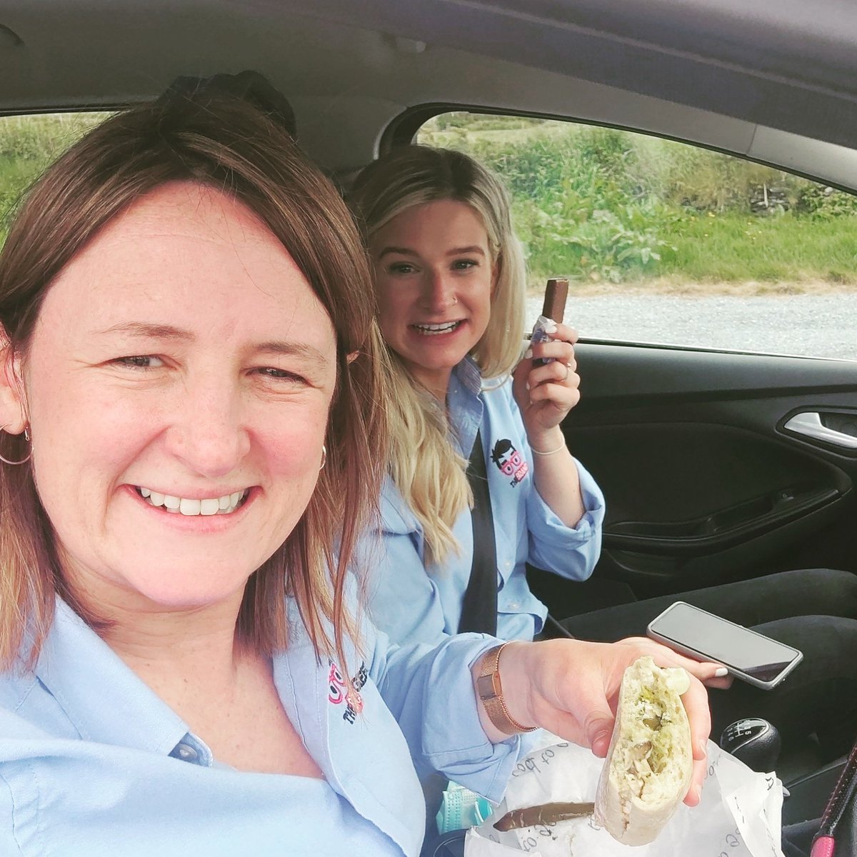 thebrandgeeks's tweet photo. Excuse the lack of post lately, we are all hands on deck supporting all the Businesses on their Re-Opening! Plenty road trips and clients drop offs.... Great job by Keelin & Louise (or shud we say Thelma & Louise) this week on their road trips !!!#GeeksonTour #BrandingAtItsBest https://t.co/4w760zpPYV