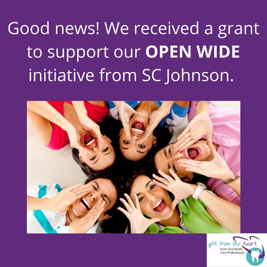 Thanks, @SCJohnson  — we just got a grant for $5,000!
#SCJCares #gfth