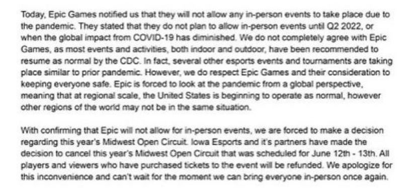Epic Games Confirm No Fortnite World Cup 2021 As Lans Delayed Until Q2 2022 Ginx Esports Tv Fortnite World Cup 2022 Date Fortnite World Cup 2022 Date Epic Games Confirm No Fortnite World Cup 2021 As Lans Delayed Until Q2 2022 Ginx Esports Tv
