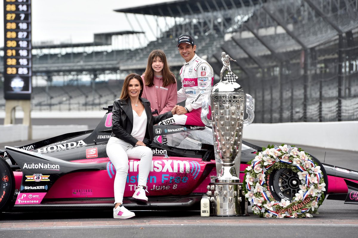 JusticeBrosInc's tweet photo. The sweet smell of victory @IMS. 🏁

71 years later and we have our 2nd win in The Greatest Spectacle In Racing with @h3lio and @MeyerShankRac. 

#justicebrothers #indy500 #IndyCar 
@AutoNation @SIRIUSXM @FirestoneRacing @HondaRacing_HPD https://t.co/gLKKhJbZP1
