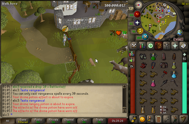 Big gains from Tempest members over the weekend!

Caro -- 99 Magic / Range
Bleak -- 300m exp
Alice -- 100m ranged exp

Grats to all!