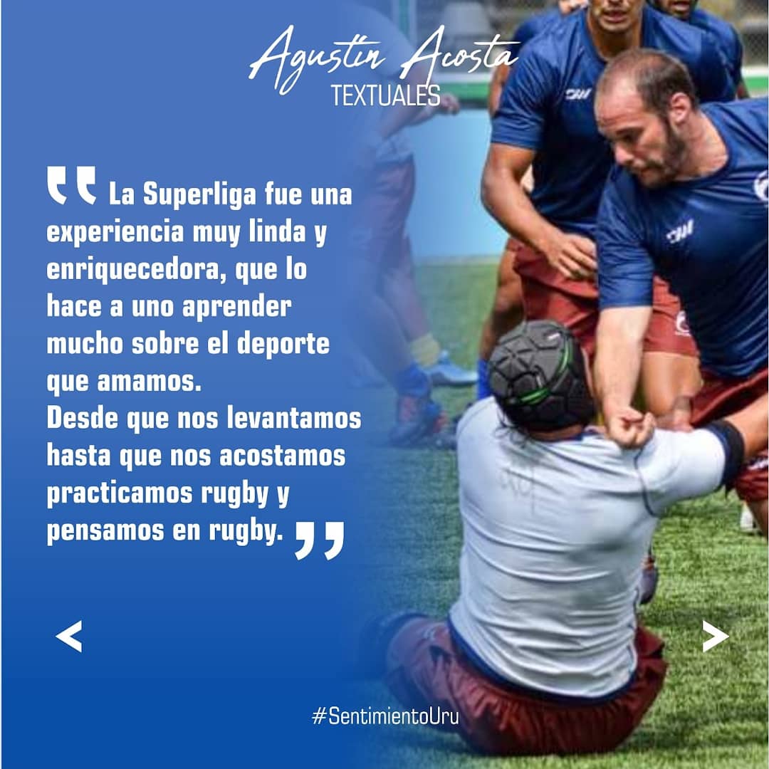 urucureoficial's tweet photo. #SentimientoUru 🦉💙 Compartimos textuales de @AcostaBocco sobre su participación en la Superliga Sudamericana de Rugby #SomosUru 🏉 https://t.co/WREZjFTSBJ