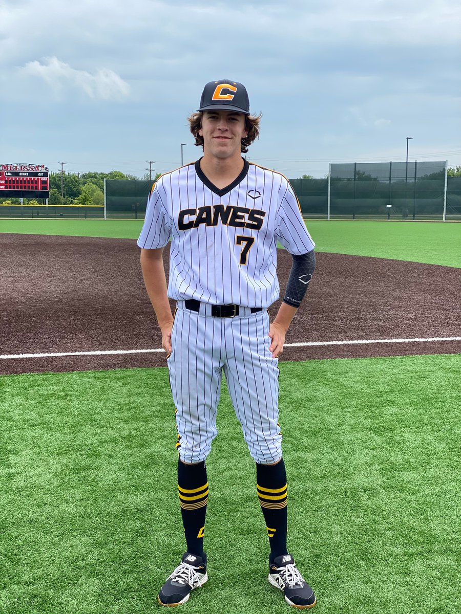 FiveToolTexas's tweet image. F: @TheCanesSW 2023 Wallace 3, 16U Dulins Dodgers Hecht/Larson 2
PoG: @Cooperhuffman6 1-3, RBI, R