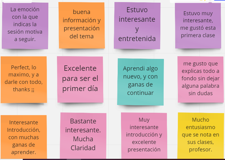 Algunos de los comentarios de quienes están tomando el Crash Course de Python. 👩🏻‍💻👨🏻‍💻 Ya estamos en la última semana. ¿Me sigue alguno de los estudiantes? Comente su experiencia 🐍