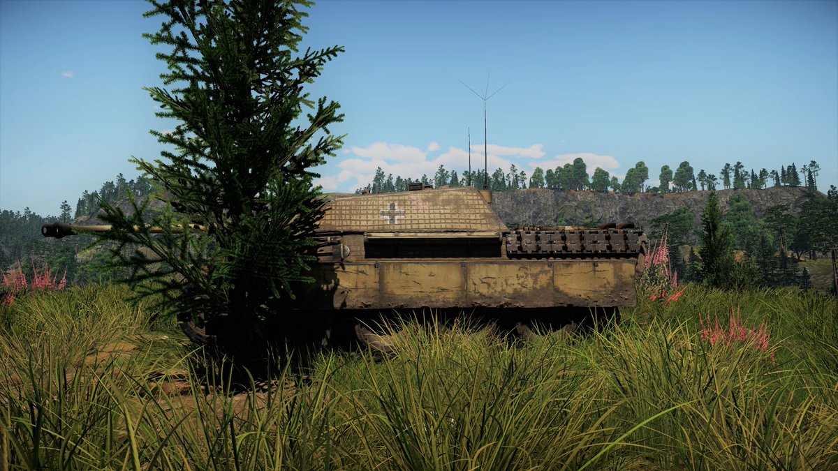 CasseroleActual's tweet image. Spring is here! Truly a great day for some camping! #WarThunder #Jagdpanzer #Jagdpanther #Gaijin #birthday
