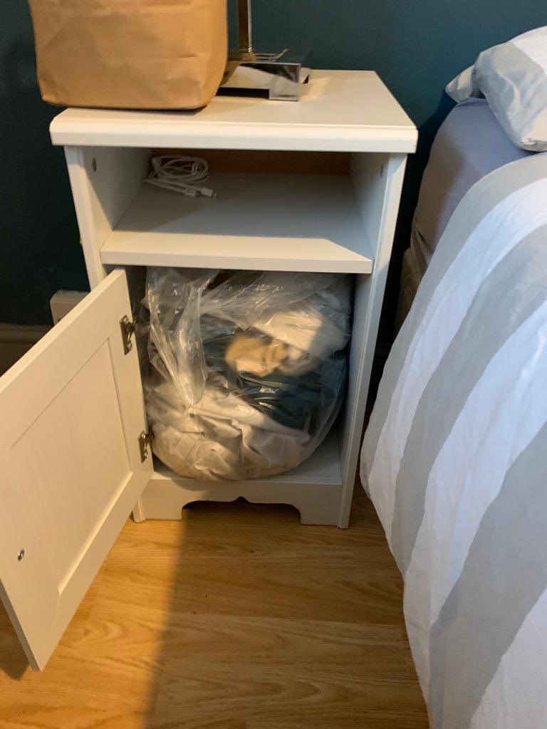 _jack_peter's tweet photo. @Airbnb_uk Walked into my flat for the next few weeks to find it in this state! Absolutely DISGUSTING, and both you and your host are refusing to offer a refund for my stay, or lack there of! Are these the type of rooms acceptable to you?! https://t.co/HNOSO7d35f