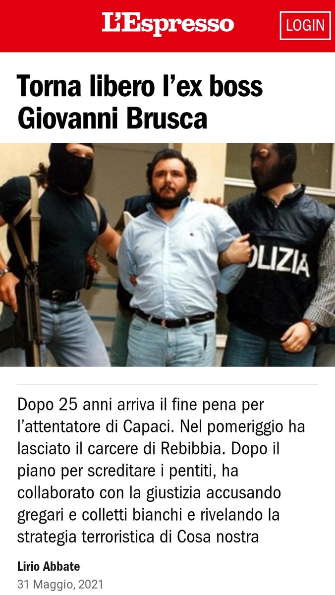 EsercitoCrucian's tweet photo. Siamo.
Un Paese.
Di Merda.

#brusca https://t.co/5Fsa7yGjb8
