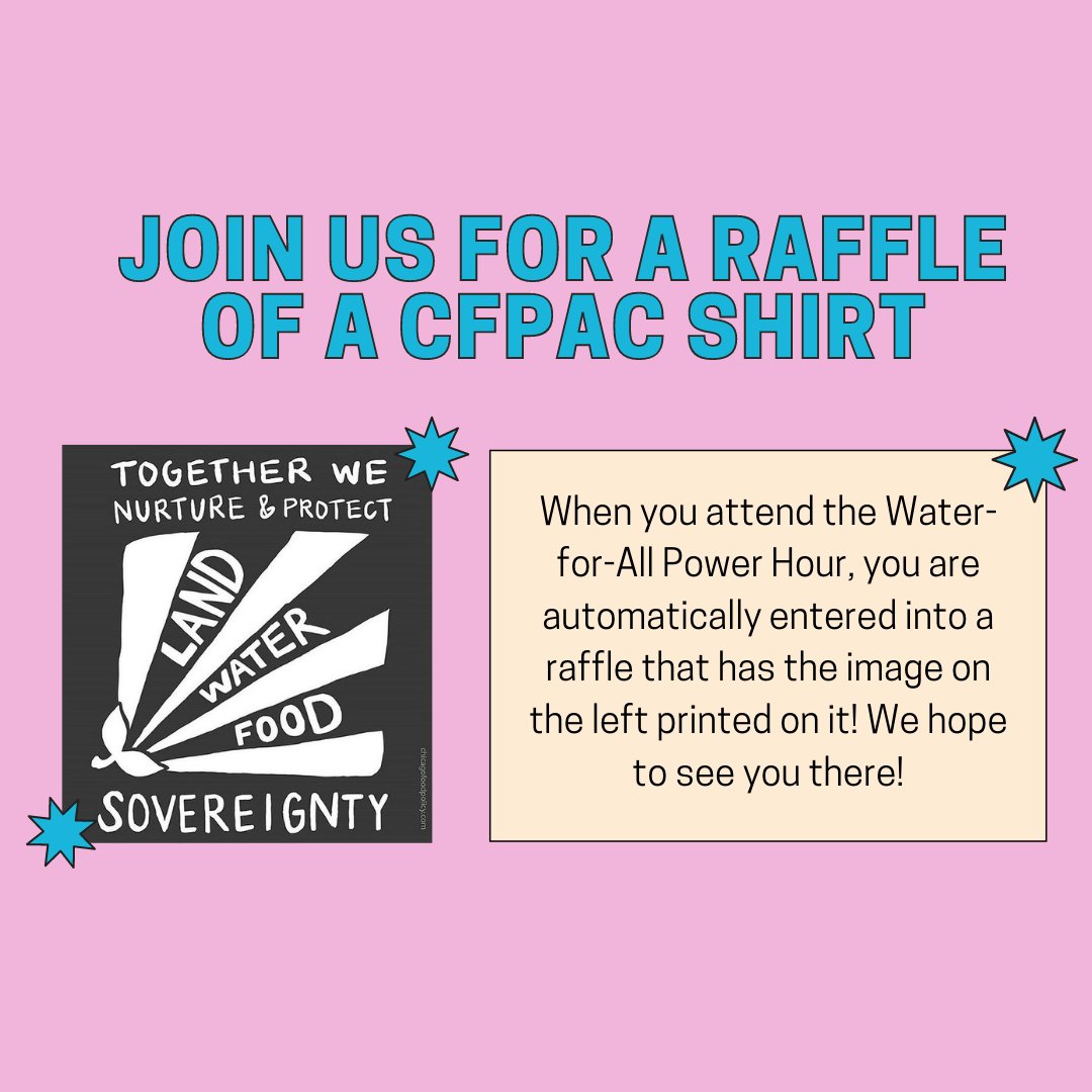 That’s right, it’s Power Hour time again! Join us on Thursday evening to do some good for Chicago. Water is a human right!
