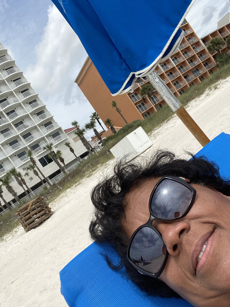 Rest and relaxation with my bff.  Vacation on the beach!