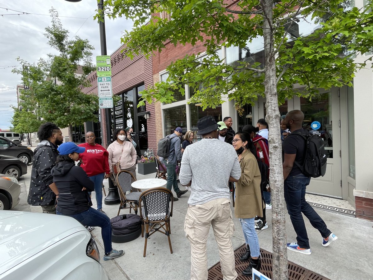 BrianBrackeen's tweet image. The streets of Tulsa are FULL of Black ecosystem builders this week. Honored to be here and working with ⁦@BuildinTulsa⁩ . Feels like we are building the future.