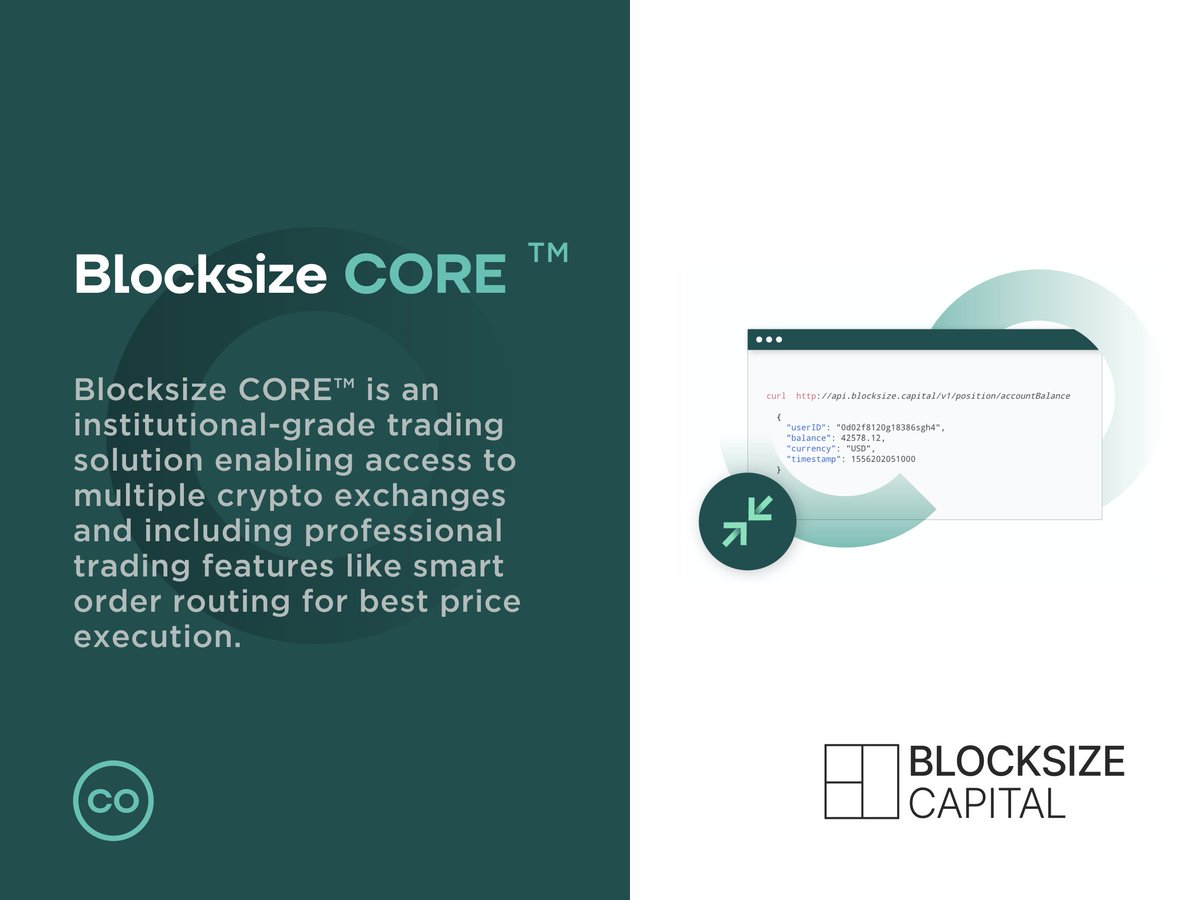 blocksizecap's tweet photo. Blocksize CORE is an institutional-grade #trading solution enabling access to over 30 #crypto #exchanges, which we’d like to introduce you to in the coming weeks - for example, @bitflyer, @bitfinex, @bequant_group, and @cexio_official! #digitalassets #blocksizecapital https://t.co/3VmX1v64os