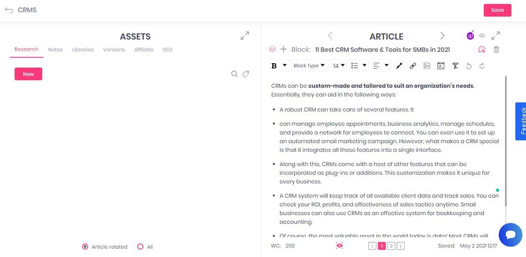 BforBloggers's tweet image. Simply put, Blogely is an all-in-one platform that combines everything from SEO checking to article writing spaces to WordPress publishing

Read more 👉 lttr.ai/hXzo

#blogging #writing #BforBloggers