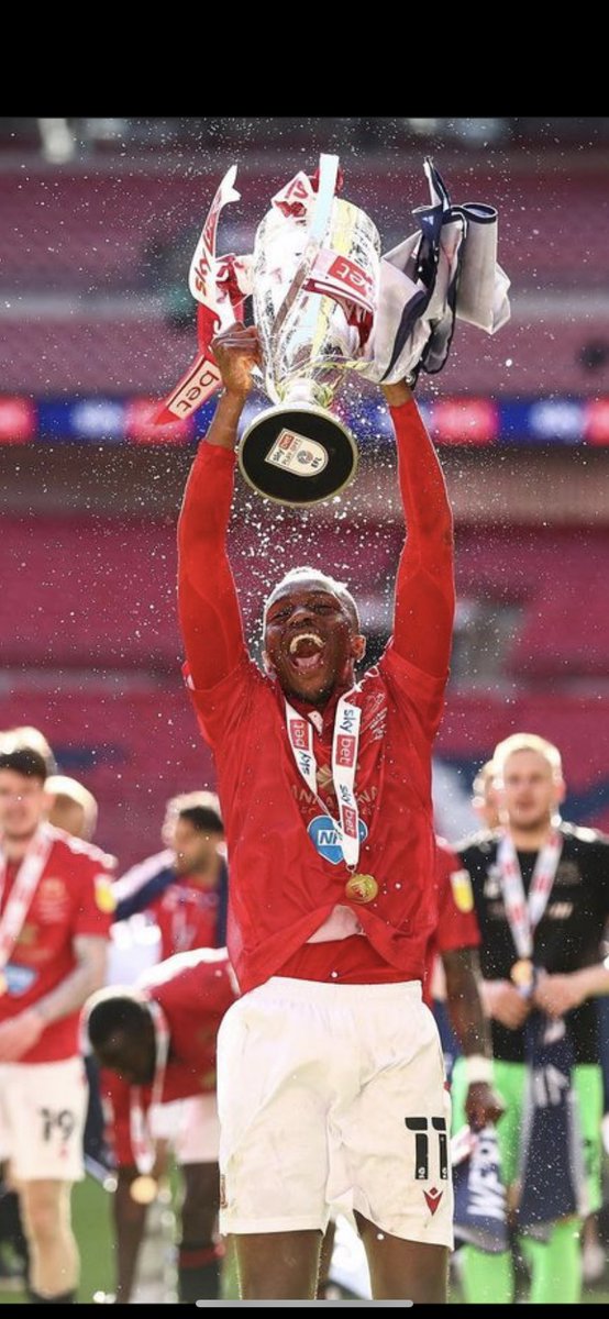 JNSFootball's tweet photo. From a relentless pre season of graft to promotion scoring winner. 

Well done @mendesgomes11 

#HardworkAlwaysWins 🏆 https://t.co/IPkvESxI8b