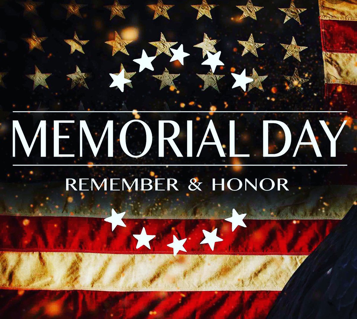 Happy Memorial Day everyone!

Today we honor those who served their country. Their courage and sacrifice will always be remembered.