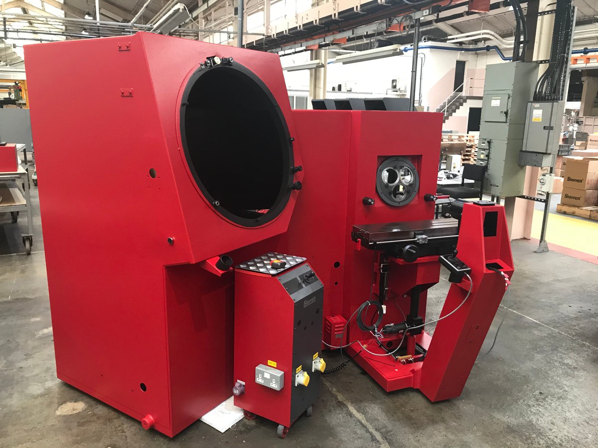 Progression stages of our Optical Comparator Sidebed system as it works its way through manufacturing. 👀 👀