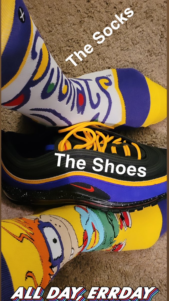 BigFish51st's tweet photo. @richsockclique #richsockclique #airmax #airmax97 #Rugrats #nike @stance #kotd #chuckiefinster #Nickelodeon https://t.co/alT4BBSniz