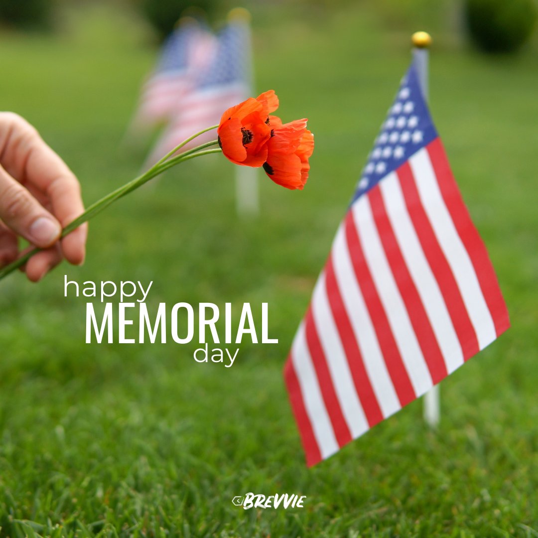 Brevvie1's tweet photo. On this Memorial Day, we honor and celebrate those who have served and the sacrifices they've made in their pursuit to protect our country. https://t.co/HAuTWeZTZX