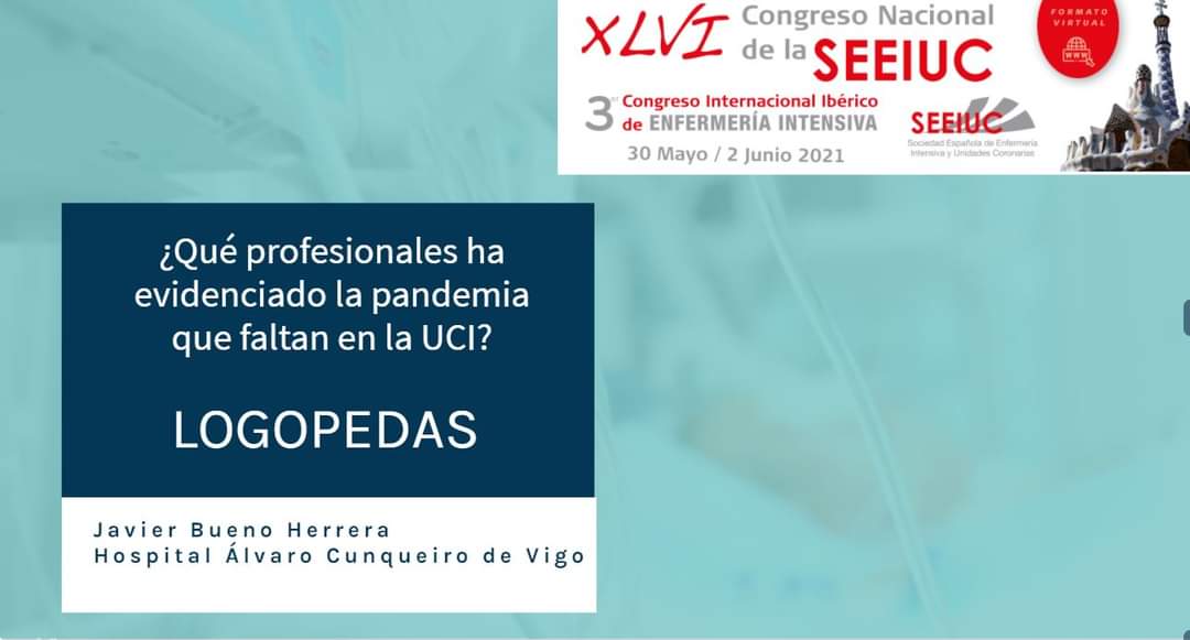 CPLGA's tweet photo. Muchas gracias Javier por explicar y defender el necesario papel de los logopedas en la UCI. 

Gracias también por ser ejemplo de un profesional comprometido que busca que la logopedia ocupe el lugar que se merece.

#LogopedasenlasUCIS
#LogopediayCovid19 https://t.co/i8KwhwwC8U