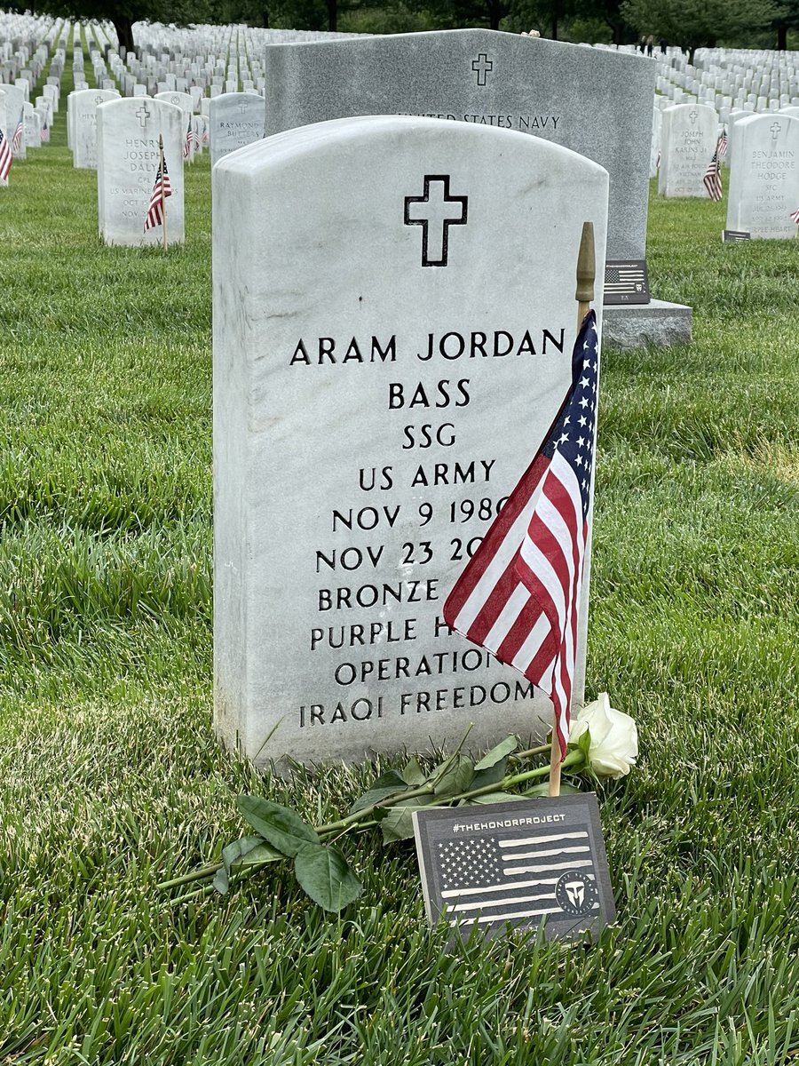 DisaElliott's tweet photo. Honoring SSG  Aram Jordan Bass #AramBass #BronzeStar #PurpleHeart @TMFoundation #TheHonorProject https://t.co/jZYDlKFmOl