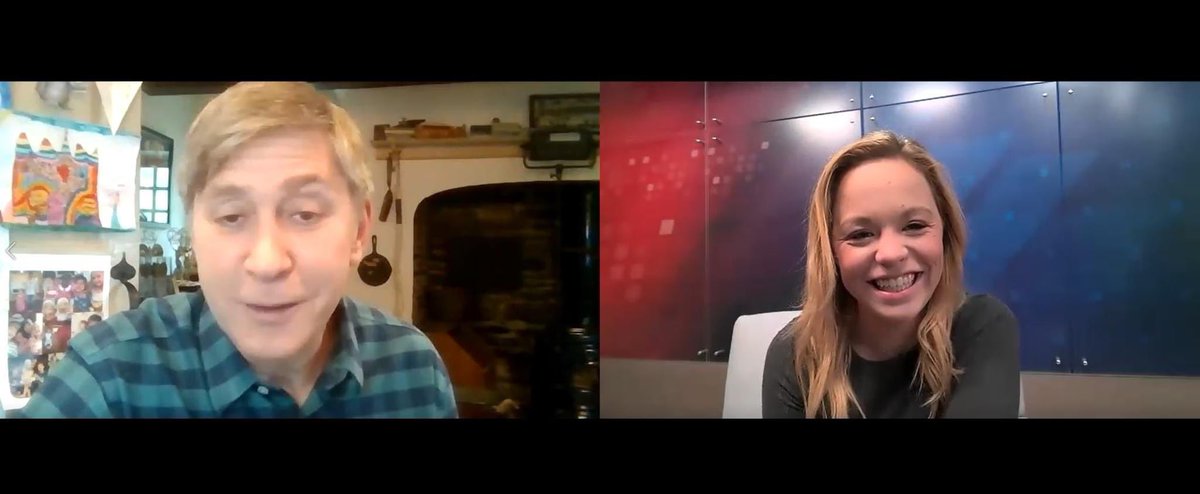 Magical Moment: When a former CBS News Intern gets to interview a CBS News Correspondent at their new reporter job! 😎