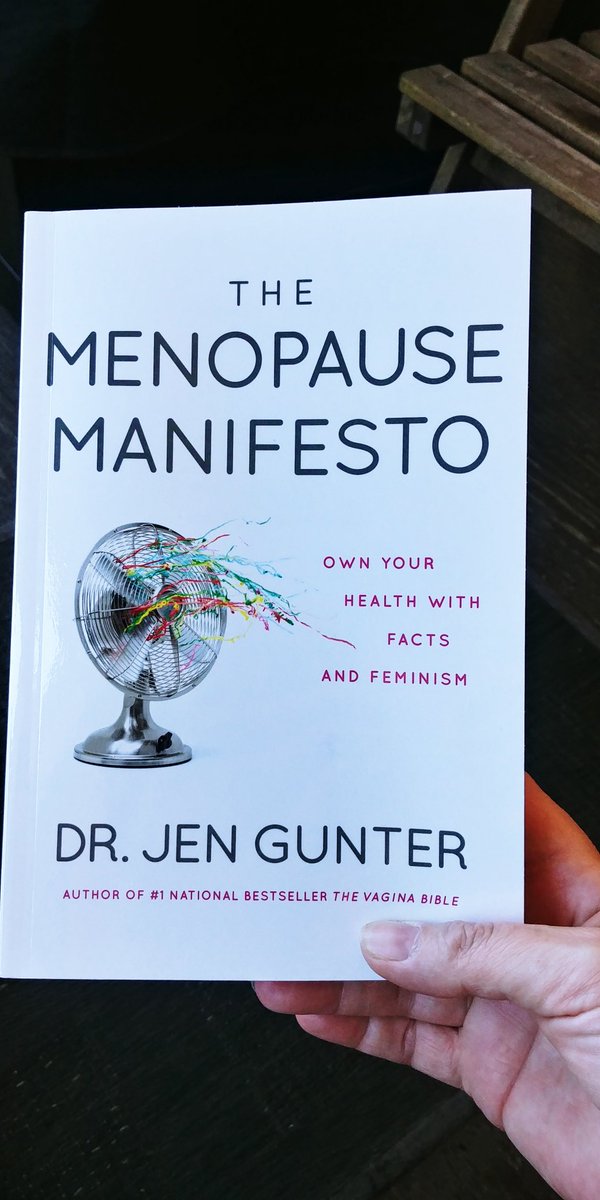 I'm excited AF to read this. #MenopauseManifesto 
@DrJenGunter