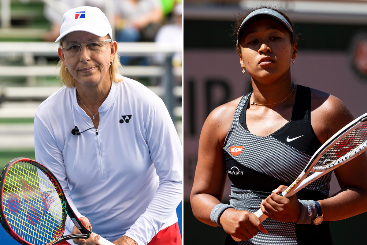 Martina Navratilova 'so sad' over Naomi Osaka's French Open withdrawal