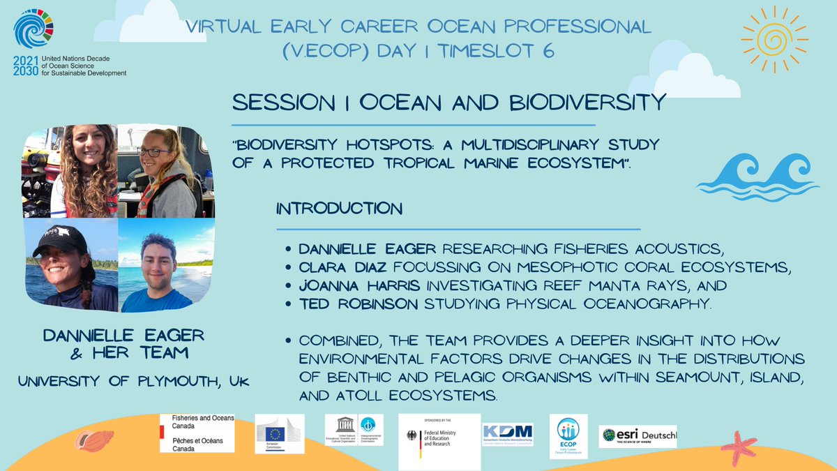 MantaTrust's tweet photo. Tune in at 11am UK time on June 1st to listen to PhD candidate Joanna Harris talking about her #reefmantaray research along with three other interconnected multidisciplinary @PlymUni #PhD projects.
Click here to attend : https://t.co/fkmFJ9eSSt
@Marine_Science @v_ecops #ECOPDAY21 https://t.co/9yiyVPqAo1