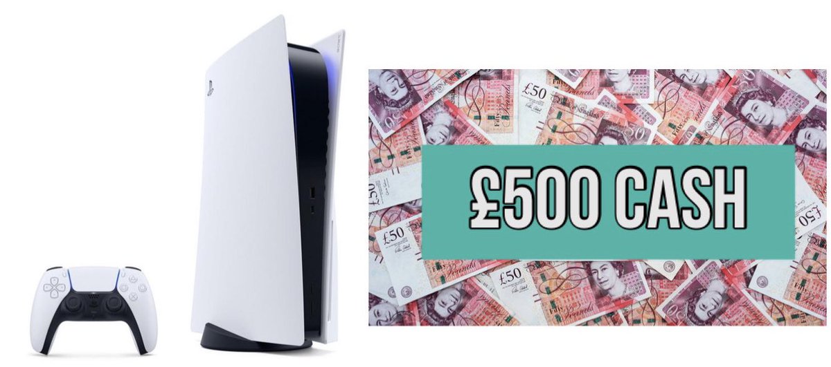 competition_ltd's tweet photo. Win yourself this PlayStation 5 Disc Console OR £500 Tax-Free Cash for just £8! 😱 

Enter here: 👉🏽 https://t.co/VixVoOcUmq

#playstation5 #console #gaming #competition #cash #prize #alternative #entertowin https://t.co/afDr79Bc3w