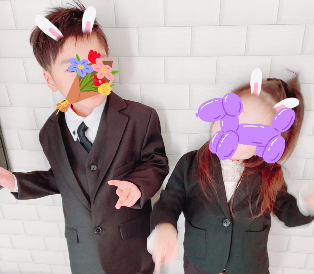 g89_n8's tweet photo. 甥っ子の入学式！成長って早いな☺️お姉ちゃんはいつも2人を見守ってます☺️ https://t.co/GNISXLSnJh