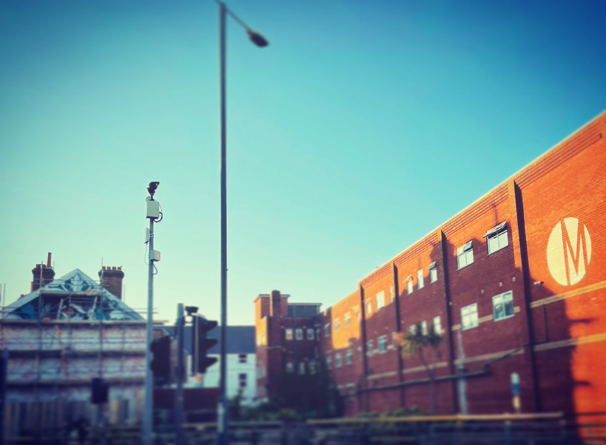 There’s some new artwork appearing in #boscombe 

We think it’s eyeing up our ‘M’ bat signal #marvomysteries #escaperoom #funandgames #believeinadventure <a href="/gotbeaf_/">BEAF Arts Co</a>