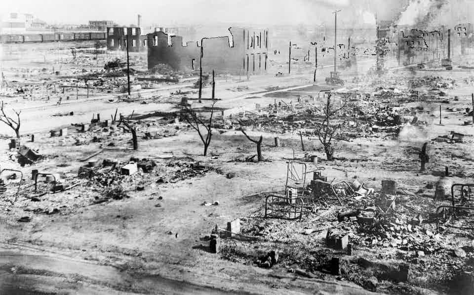 100 years ago. This is our history. washingtonpost.com/history/intera… #TulsaMassacre