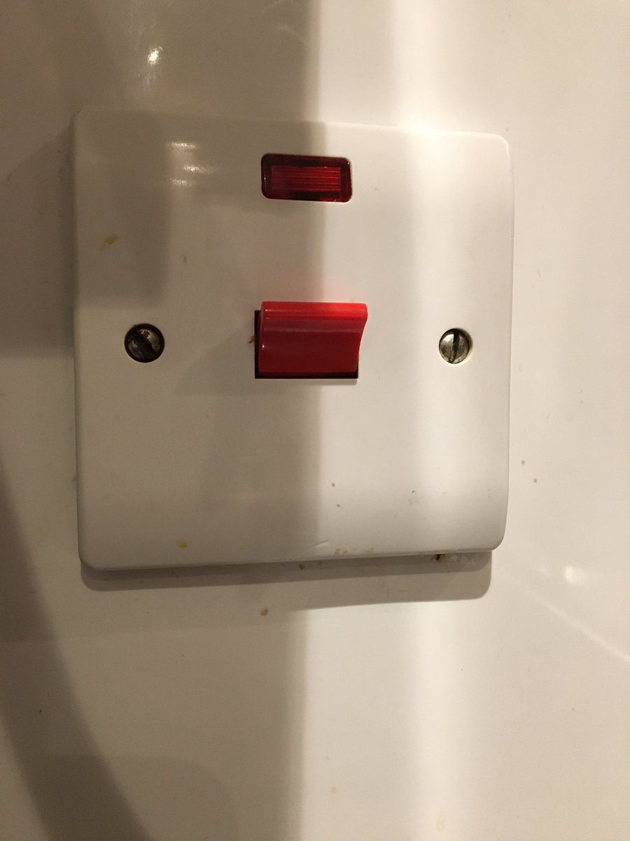 Lots happening all the time but I have found a welcome distraction in my cooker switch that looks like an apathetic rooster (to me at least)